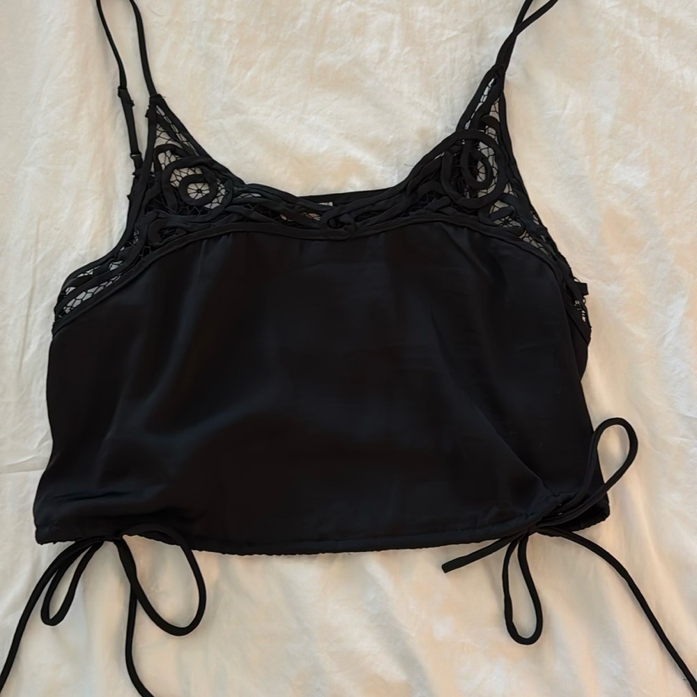 Free people silk top